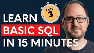 Learn Basic SQL in 15 Minutes (PART 3/3) | SQL Functions Tutorial | Business Intelligence