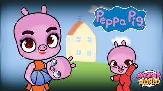  Peppa and George are babies  The Olden Days  AVATAR WORLD ️