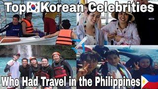 Top  Korean Celebrities Who Had Travel ️ in the Philippines ... Lee Min Ho,Park Hyung Sik,BTS..