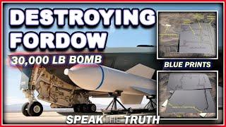 USA 30,000lb Bomb vs Iranian Nuclear Site | Will It Work?