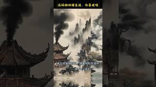 那些描写田园生活的诗句 #唐诗三百首 #chinesepoetry #诗词