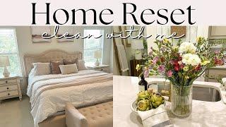 HOME RESET | Clean with me | Weekend Home Reset | Grocery Haul