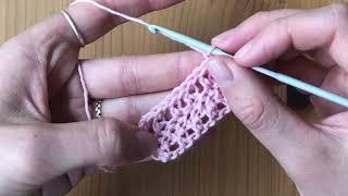 Half Double Crochet + Single Crochet & Yarn Over Slip Stitch Tutorial | Handmade by Hanna Louise