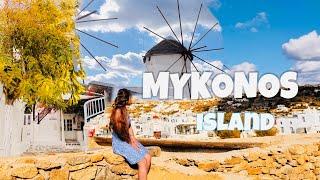 Exploring MYKONOS ISLAND (Greece )  || Cruise ship crew member ️