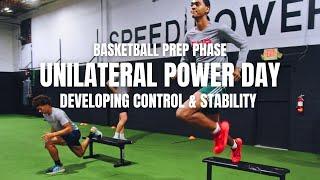 Single Leg Power Training for Basketball Athletes