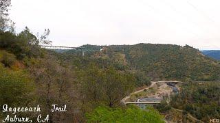 Stagecoach Trail Hike in 4K - Amazing Views - Auburn, CA