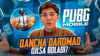 PUBGDAN QANCHA ISHLAB TOPSA BO`LADI? OTA - ONAGA BUNI QANDAY CHUNTIRISH KERAK?