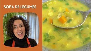 Sopa de Legumes - sem carne e sem macarrão