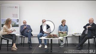 SFU-Podiumsdiskussion "Die Intrige" mit S. Krisper, K. P. Liessmann, R. Mitterlehner, A. Pritz