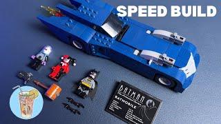 LEGO Speed Build | ASMR | Batman Batmobile vs Harley Quinn Mr. Freeze 76274 | Lego Beat Building DC