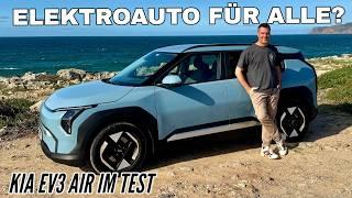 KIA EV3 Air im Test: Die Skoda Elroq - Alternative? Kompakt-SUV ab 35.990 Euro | Elektroauto