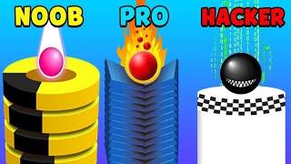 Irfan Gaming is live! Stack Ball 3D live     NOOB vs PRO vs HACKER - Stack Ball