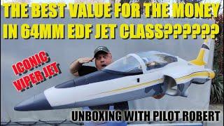 EFlite Viper 64mm EDF Jet BNF Basic with AS3X+ and SAFE Select UNBOXING