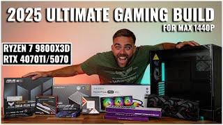 Building The Perfect 1440p Gaming PC For 2025  | 9800X3D + RTX 4070ti / RTX 5070