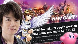 Sakurai new game in development. What could it be?