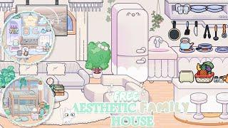 FREE AESTHETIC FAMILY HOUSE BUILD | AVATARWORLD