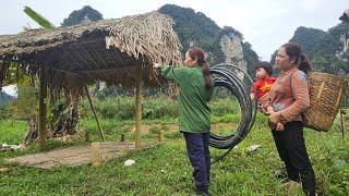 The difficult life of a single mother in the mysterious forest since her husband left abroad