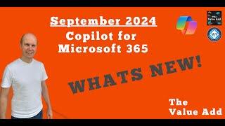 What's New in Copilot for Microsoft 365: September 2024