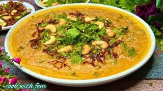 Ramzan May Banaiye Duniya Ki Sab Se Asan(Easy) HYDERABADI SHAHI HALEEM 8 Log ke Liye Chicken Daleem