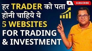 5 websites for trading and investment #stockmarket #trading