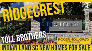 Indian Land SC New Homes from Toll Brothers in Ridgecrest