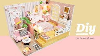 DIY Miniature Dollhouse Kitㅣfour seasonsㅣ사계ㅣ미니어처하우스ㅣ박소소(soso miniature)