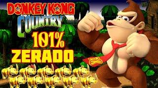 Donkey Kong Country 101% - ZERADO - Todos os Bônus do Super Nintendo