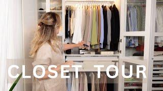 CLOSET TOUR | HOW I ORGANISE MY WARDROBE