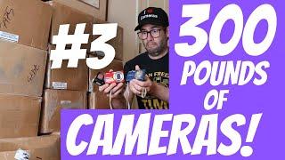 300 Pound GIANT Camera Lot Unboxing - Box 4 & 5!