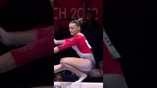 Emma MALEWSKI  Wolf Turn  European Championships Gymnastics 2022