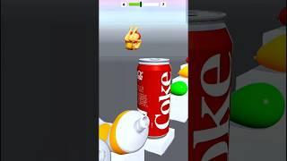 Squzzy girl v/s balloons , Colgate and Coca-Cola | #videoshort #shorts #gaming #world