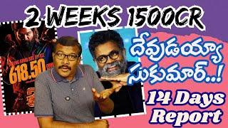 Pushpa 2 1500 Cr Collection Report | 2 weeks 14 days Total Worldwide report | Allu Arjun |  Mr.B