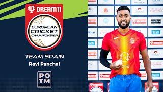 Ravi Panchal racks up three wickets as Spain seal win over Belgium