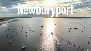 Newburyport MA Sunrise - Drone Footage and Nightlapse