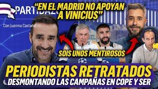  RIDÍCULO de ANTÓN MEANA en la SER con la CAMPAÑA en CONTRA de VINICIUS... y la COPE también