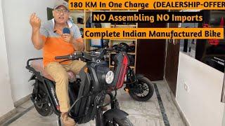 180 KM One Charge EV Fast Bike Electric Vehicle Dealership Offer Startup Business Idea