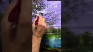 How to paint sun rays | Ray Naso Art