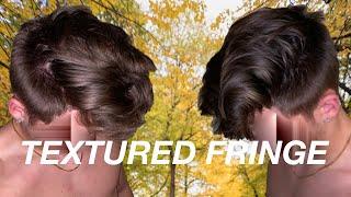 Mens Best Hairstyle 2024 (Textured Fringe)