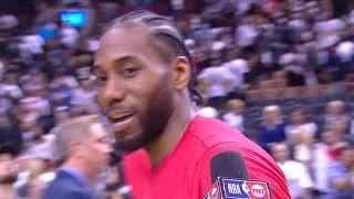 Kawhi Leonard Was Happy With Postgame Interview Getting Cut Short