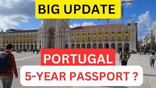 PORTUGAL BIG UPDATE 2024: PORTUGAL PASSPORT in 5 YEARS || Riar Saab Vlogs