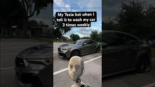 Tesla bot #tesla #acura #types #cartok #carcommunity