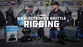 Rigging your CLAM LIVE ICE ELECTRONICS SHUTTLE for Ice Fishing