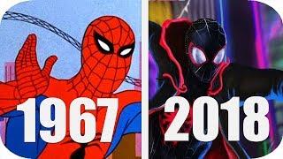 THE Evolution of SpiderMan in Cartoons | History Of SpiderMan Cartoons 1967-2018