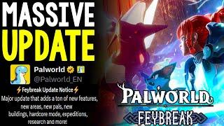 Absolutely MASSIVE NEW Palworld Update! Huge NEW CONTENT, New Pals, FREE Skins and More New Content