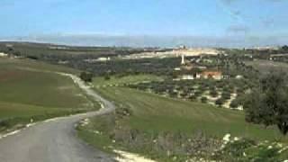 ドゥッガ（Ｄｏｕｇｇａ）遺跡に向かう途中（極短動画＾＾；）