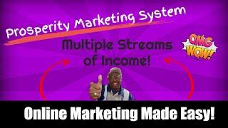 Prosperity Marketing System - Multiple Streams of Income