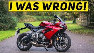 I Was WRONG About The Triumph Daytona 660!