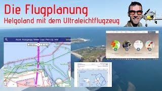 Flugplanung - Helgoland mit dem Ultraleichtflugzeug