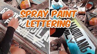 Mudguard Airbrush Lettering | Jotec Works