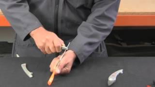 How to Sharpen a Pair of Scissors with a Swiss Istor Sharpener